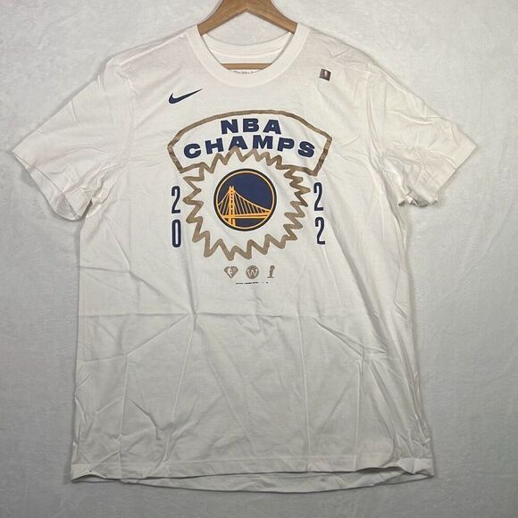 Nike Golden State Warriors NBA Finals Champion Roster 2022 T-Shirt NWT Men XLARG - Picture 2 of 5